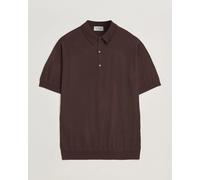 John Smedley Adrian Slim Fit Sea Island Cotton Polo Raisin Brown Braun M