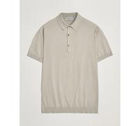 John Smedley Adrian Slim Fit Sea Island Polo Parchment Beige XL