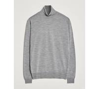 John Smedley Rollkragenpullover Herren Slim Fit Merinowolle grau, S