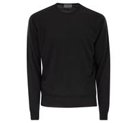 John Smedley - Lundy - Crew Neck Jumper In Extra-Fine Merino Wool - Größe L - schwarz