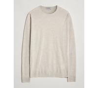 John Smedley Lundy Extra Fine Merino Crew Neck Grey Fleece Grau S
