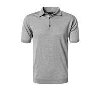 John Smedley Polo-Shirt Herren Slim Fit,Slim Fit Kurzarm Cotton grau, XL