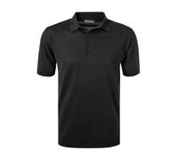 John Smedley Polo-Shirt Herren Slim Fit,Slim Fit Kurzarm Cotton schwarz, M