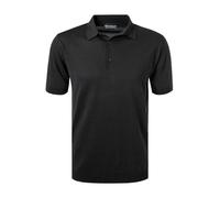 John Smedley Polo-Shirt Herren Slim Fit,Slim Fit Kurzarm Cotton schwarz, XL