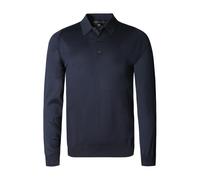 John Smedley Pullover Herren Slim Fit Cotton blau, XXL
