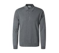 John Smedley Pullover Herren Slim Fit Cotton grau, M