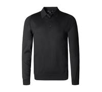 John Smedley Pullover Herren Slim Fit Cotton schwarz, XL