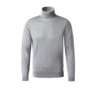 John Smedley Rollkragenpullover Herren Slim Fit Cotton grau, XXL