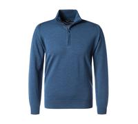 John Smedley Troyer Herren Slim Fit Merinowolle blau, S