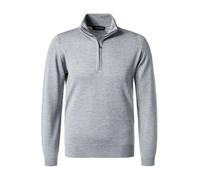 John Smedley Troyer Herren Slim Fit Merinowolle grau, L
