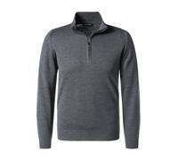John Smedley Troyer Herren Slim Fit Merinowolle grau, M