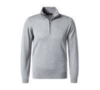 John Smedley Troyer Herren Slim Fit Merinowolle grau, M