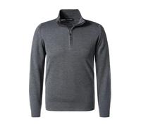 John Smedley Troyer Herren Slim Fit Merinowolle grau, XXL