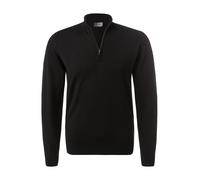 John Smedley Troyer Herren Slim Fit Merinowolle schwarz, M