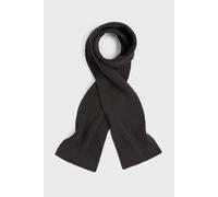 John Varvatos Merino Blend Knit 2x2 Rib Charcoal Größe: OS | Schals Outlet | Herren | Schwarz