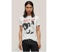 John Varvatos Ss Raw Edge Tee - Motley Crue Straight Jackets Salt Größe: XS | Bedruckte T-Shirts Outlet | Herren