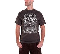Johnny Cash Don't Take Your Guns to Town offiziell Herren Nue Grau T Shirt XL
