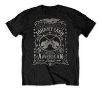 Johnny Cash JCTS11MB02 T-Shirt, Black, Medium