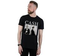Johnny Cash - Johnny Cash Herren Mugshot T-Shirt Schwarz XX-Large