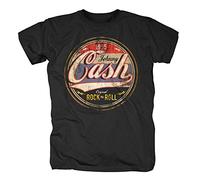 Johnny Cash - Original Rock'n'Roll Distressed T-Shirt, schwarz, Grösse M