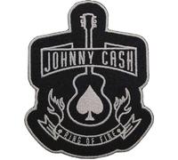 Johnny Cash Patch Guitar Nue offiziell offiziell Schwarz woven Sew on 92 x 67mm One Size