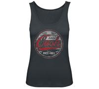Johnny Cash Rock and Roll Frauen Top schwarz L 100% Baumwolle (Bio-Baumwolle) Band-Merch, Bands