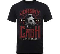 Johnny Cash T-Shirt - Man In Black L