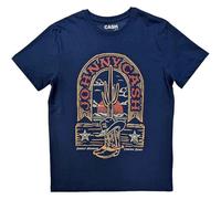 Johnny Cash T Shirt Sunday Morning Nue offiziell Unisex Denim Blau M