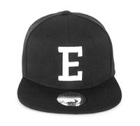 JOHNNY CHICOS Letter Cap Buchstaben A B C D E F G H I J K L M N O P Q R S T U V W X Y Z Cap in Einheitsgröße Unisex Verstellbare Größe Herren Damen Jugendliche