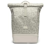 Johnny Urban Rucksack Damen & Herren Beige Leo - Allen Medium - Rolltop Mit Laptopfach für Uni Fahrrad Business - 15L - Wasserabweisend