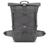 Johnny Urban Allen XL Travel in Dunkelgrau (56.8 Liter), Rolltop Rucksack