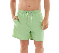 Johnny Urban Badehose Herren - Jay - Badeshorts mit Innenhose - Schwimmshorts für Männer - Boardshorts mit Meshfutter - Elastischer Bund mit Kordelzug - Einfarbig