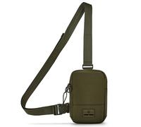 Johnny Urban Brusttasche Herren & Damen Grün - Arthur - Sling Bag mit verstellbarem Gurt für Freizeit, Festival, Urlaub - Umhängetasche mit Platz für Handy, Schlüssel, Geldbörse