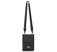 Johnny Urban Brusttasche Herren & Damen Schwarz - Troy - Brustbeutel zum Umhängen - Reisegeldbeutel mit vielen Kartenfächern - Tasche für Reisepass & Dokumente