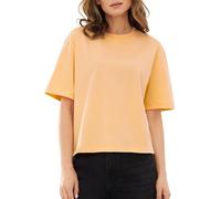 Johnny Urban Cropped Shirt Damen und Herren Peach - Zoey - Kurzes Top aus Baumwolle - Crop Shirt Kurzarm - Basic Tshirt für Sommer
