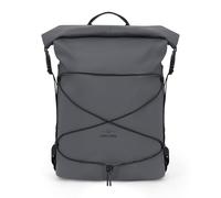 Johnny Urban Dry Bag Wasserdicht Grau - Myles - wasserdichte Tasche 20L - Seesack Rolltop Rucksack für SUP, Outdoor, Strand, Kanu - Wasserfester Packsack