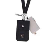 Johnny Urban Handytasche zum Umhängen Damen & Herren Schwarz - Juno - Brusttasche mit Geldbörse für Festival, Urlaub, Freizeit - Kleine Umhängetasche mit Flaschenöffner