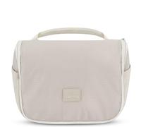 Johnny Urban Kulturtasche Damen & Herren Beige - Logan - Stylischer Kulturbeutel zum Aufhängen - Waschtasche Groß für Reise & Travel - Mit Durchsichtigem Beutel für Handgepäck Flüssigkeiten