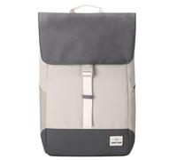 Johnny Urban Laptop Rucksack Damen & Herren & Herren Beige Grau - Mika - Moderner Notebook Backpack für Schule, Uni, Fahrrad - 14L - Stylischer Backpack - Wasserabweisend