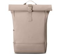 Johnny Urban Rucksack Damen Beige - Harvey Medium - Rolltop Mit Laptopfach für Uni Business City - 15L - Matte PU Beschichtung - Wasserabweisend