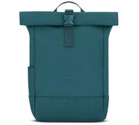 JOHNNY URBAN Laptoprucksack Harvey Rolltop 16" blau/grün