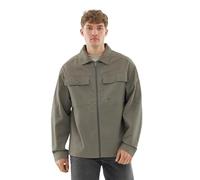 Johnny Urban Overshirt Herren Grün - Cameron - Oversize Jacke für Frühling & Sommer - Hemdjacke mit Reißverschluss - Freizeithemd - 100% Baumwolle