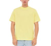 Johnny Urban Oversized Tshirt Herren & Damen Gelb Print - Sammy - Heavy Basic Kurzarm T-Shirt Oversize - Enganliegender Kragen - Unisex - 100% Baumwolle - Einfarbig