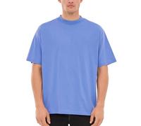 Johnny Urban Oversized Tshirt Herren & Damen Violett Print - Sammy - Heavy Basic Kurzarm T-Shirt Oversize - Enganliegender Kragen - Unisex - 100% Baumwolle - Einfarbig