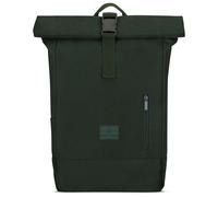 Johnny Urban Rucksack Damen & Herren Dunkelgrün - Robin Medium - Rolltop Mit Laptopfach für Uni Business Fahrrad - 15L - Nachhaltig - Wasserabweisend