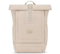 Johnny Urban Rolltop Rucksack Damen & Herren Beige - Kyle - Puffy Tagesrucksack mit Laptopfach für Uni Arbeit Reise - Laptop Backpack aus Nylon - Wasserabweisend