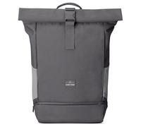 Johnny Urban Rucksack Damen & Herren Groß Grau - Allen XL -Großer Rolltop Backpack - Weekender Reiserucksack mit Bodenfach - Daypack für Uni Travel Reise - Wasserabweisend