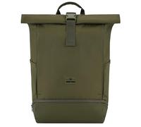 Johnny Urban Rucksack Damen & Herren Groß Grün - Allen XL -Großer Rolltop Backpack - Weekender Reiserucksack mit Bodenfach - Daypack für Uni Travel Reise - Wasserabweisend