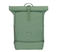 Johnny Urban Rucksack Damen & Herren Grün - Allen Medium - Rolltop Mit Laptopfach für Uni Fahrrad Business - 15L - Nachhaltig - Wasserabweisend