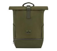 Johnny Urban Rucksack Damen & Herren Grün - Allen Medium - Rolltop Mit Laptopfach für Uni Fahrrad Business - 15L - Nachhaltig - Wasserabweisend